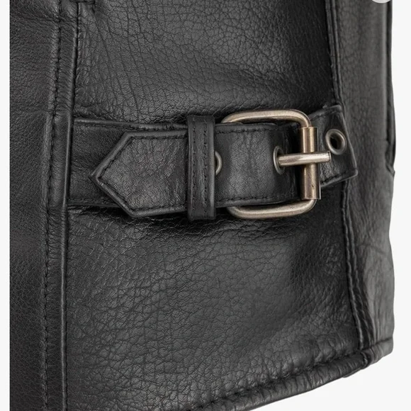 First classic leather jacket NWT - Picture 4 of 14